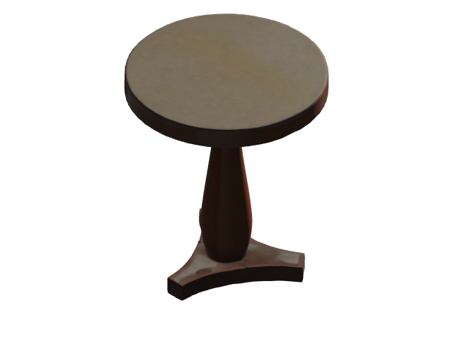 Aurelio Pedestal Side Table